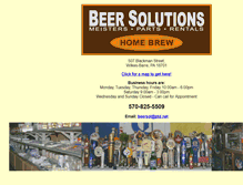 Tablet Screenshot of beersolutionsinc.com